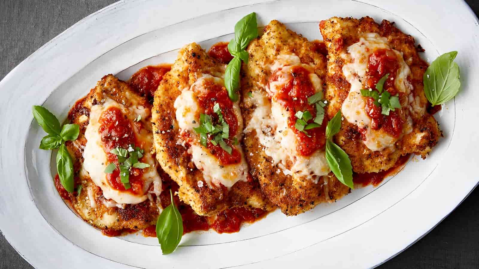 Hawaiian Chicken Parmigiana