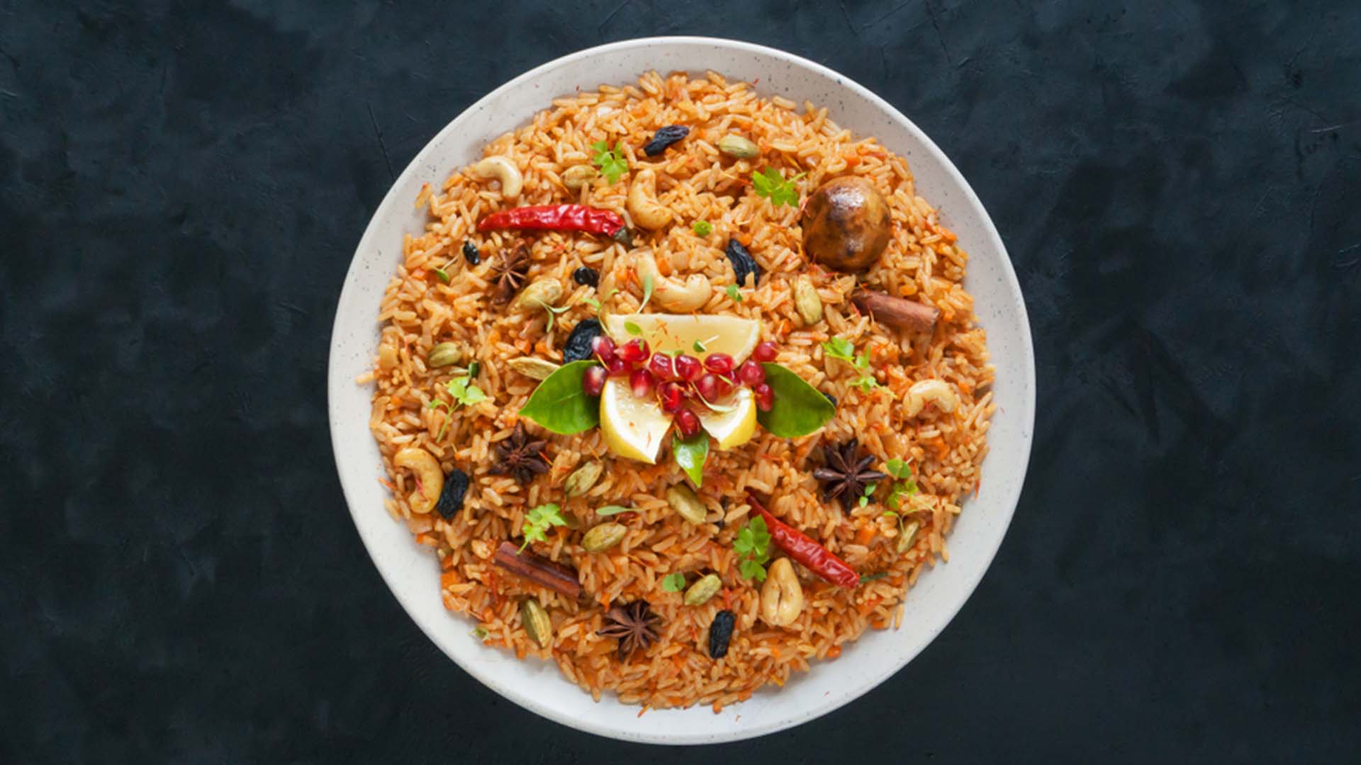 Hyderabadi Vegetable Biryani