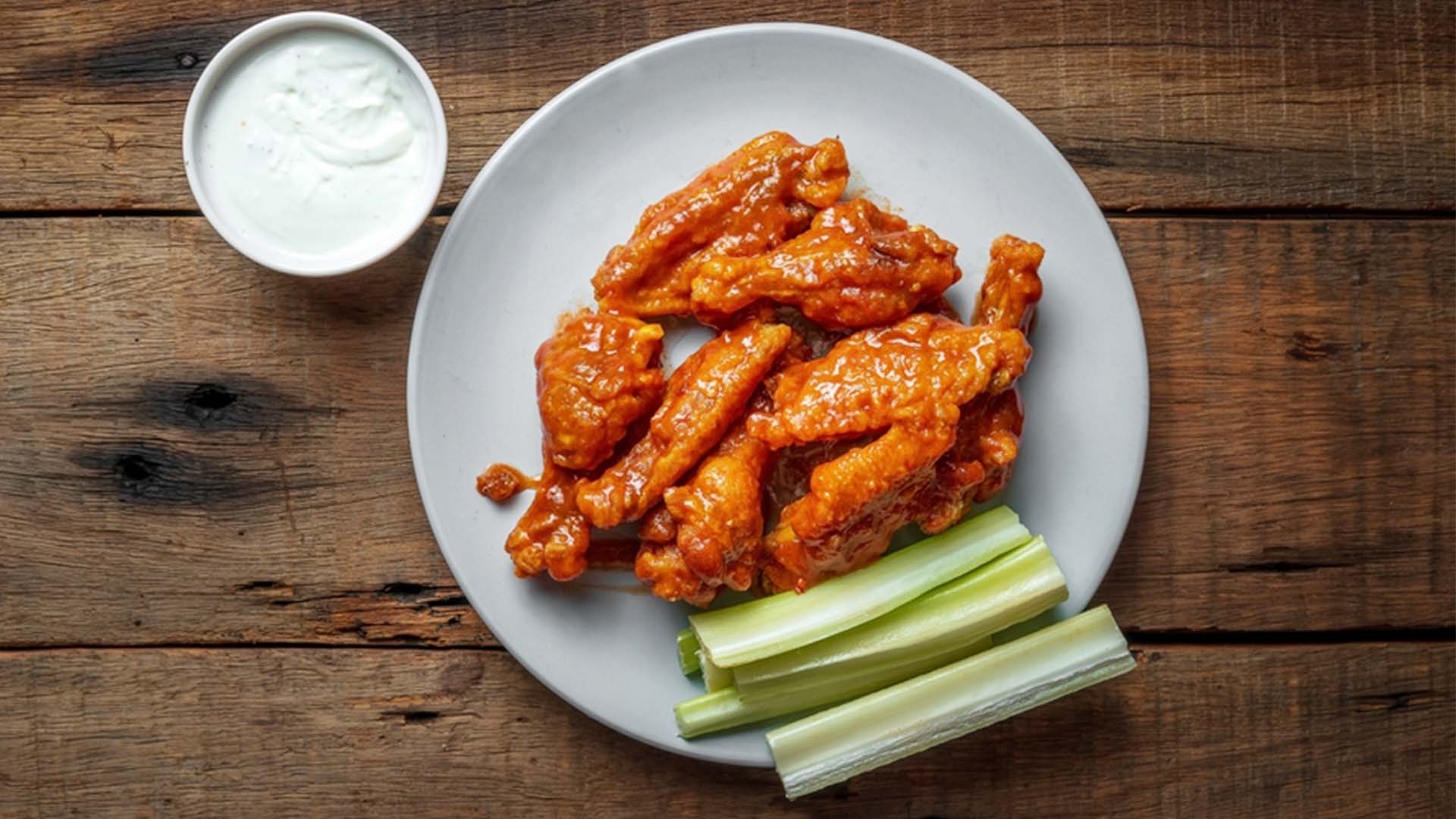 Buffalo and Blue Cheese Wings