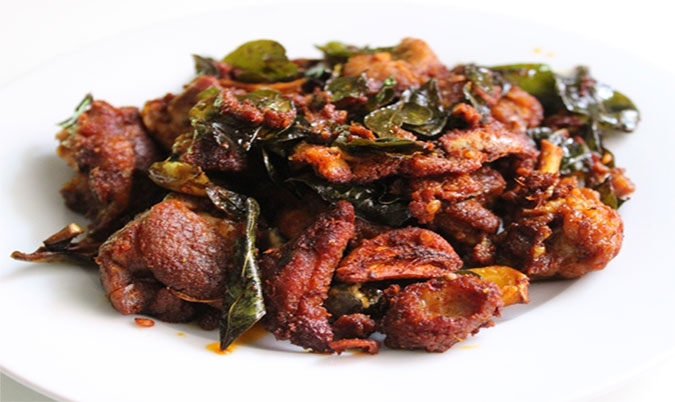 Spicy Fried Lamb
