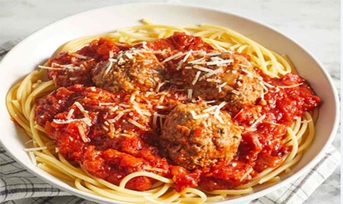 Meatballs Pasta