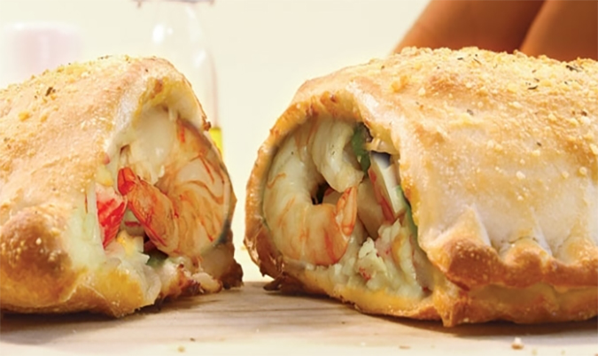 Seafood Calzone