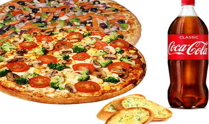 2 Large Pizza Combo-