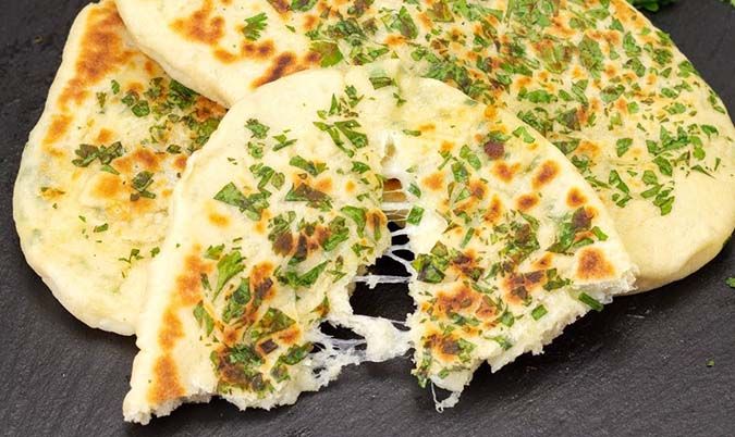 Cheese & Onion Naan