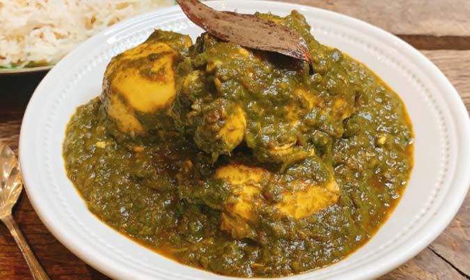 Saag Waala ( spinach curry)