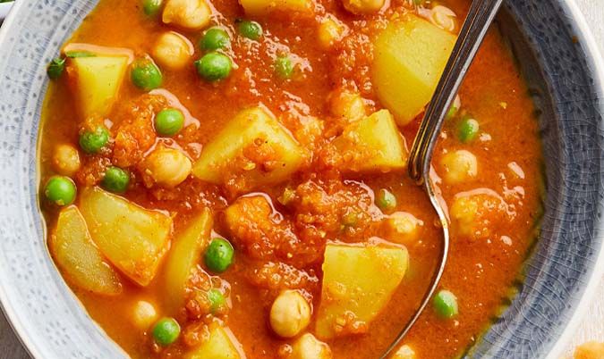 Chickpea & Potato Curry