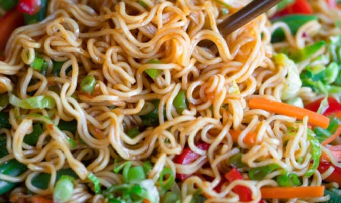 Fried Noodle with Mixed Vegetable