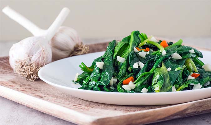 Stir Fried Chinese Spinach