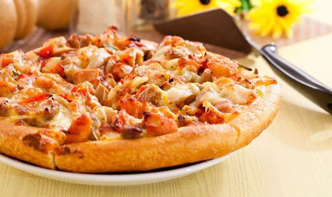 Spicy Chicken Pizza