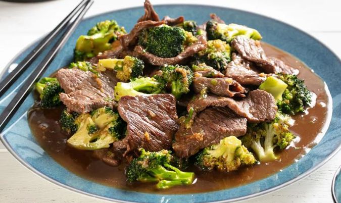Beef on Oyster Sauce with Vegetables