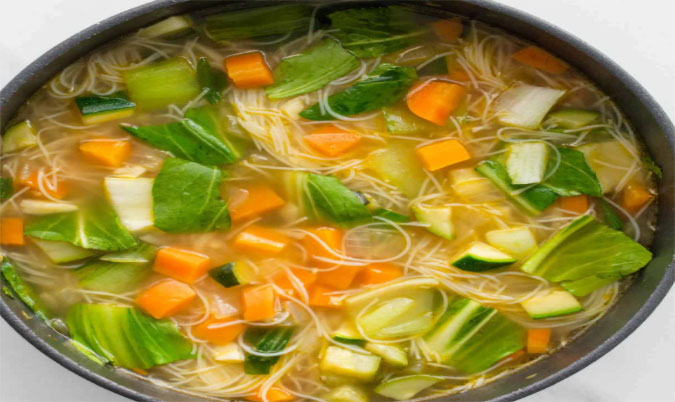 Vegetable Noodle Soup