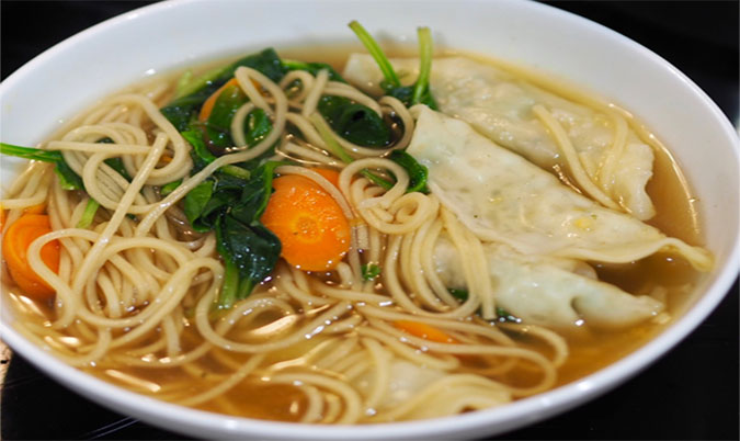 Wonton Noodle Soup