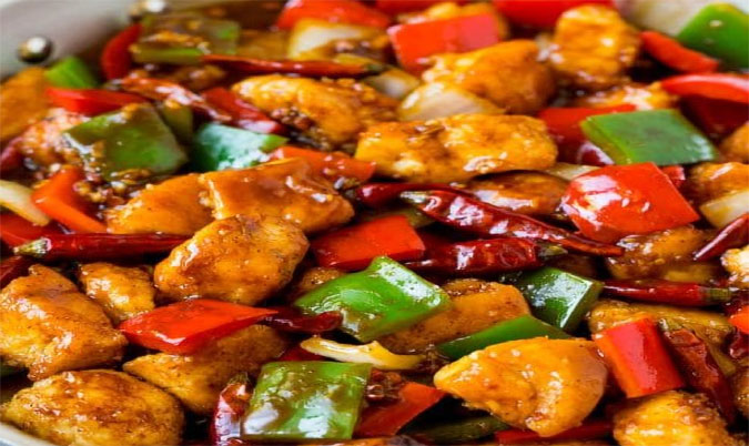 Szechuan Chicken with Veg