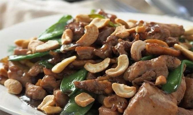 Beef, Vegetables and Cashews