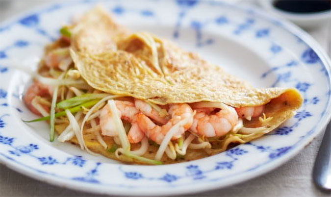 King Prawn Omelette