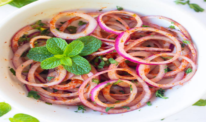 Onion Chilli Salad