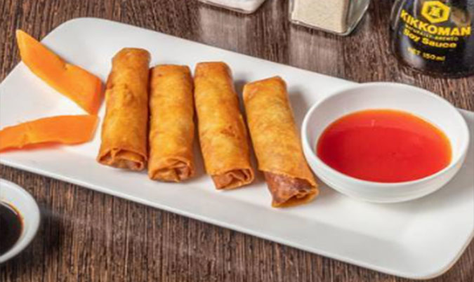 Mini Spring Rolls (6)