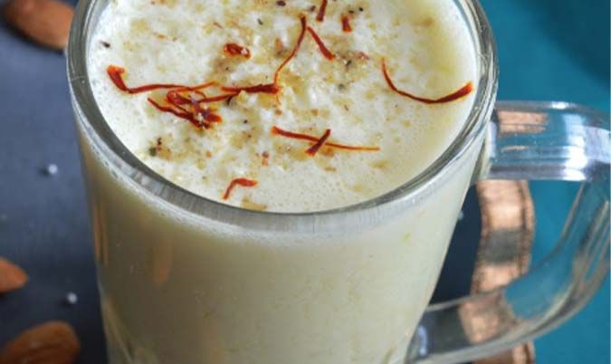 Sweet Saffroni Lassi