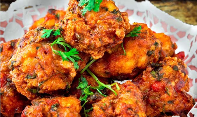 Prawn Pakora (6 per serve)