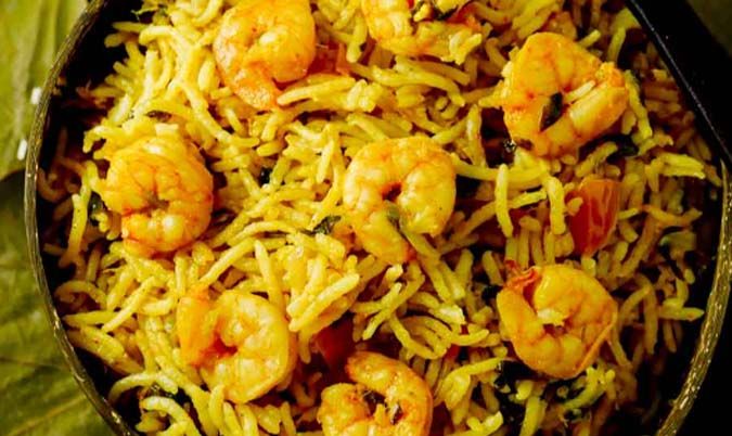 Prawn Biryani