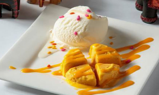 Mango Kulfi Ice Cream