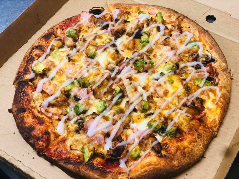Reef and Beef Pizza