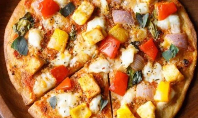 Paneer and Vege Pizza