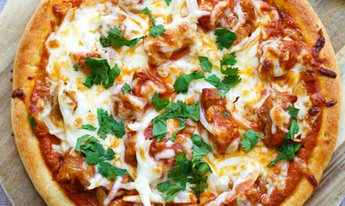 Punjabi Chicken Tikka Pizza