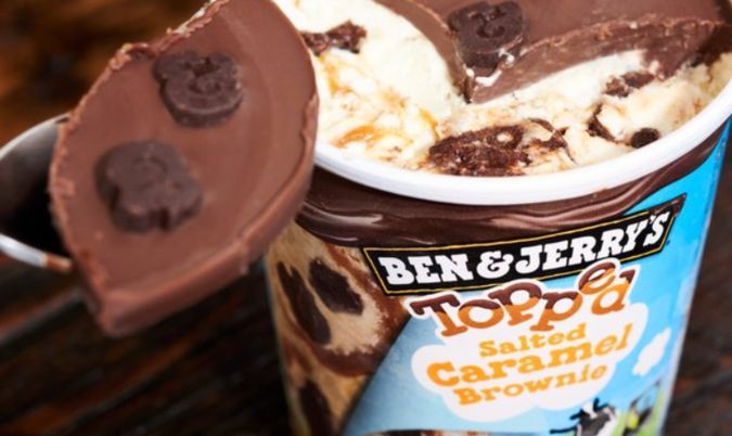 Ben and jerry’s triple caramel chunk 458ml