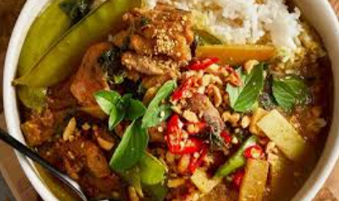 Spicy Green Chicken Curry