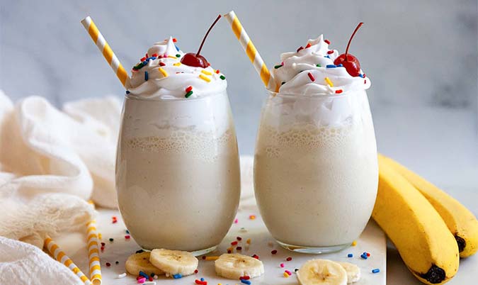 Banana Milkshakes