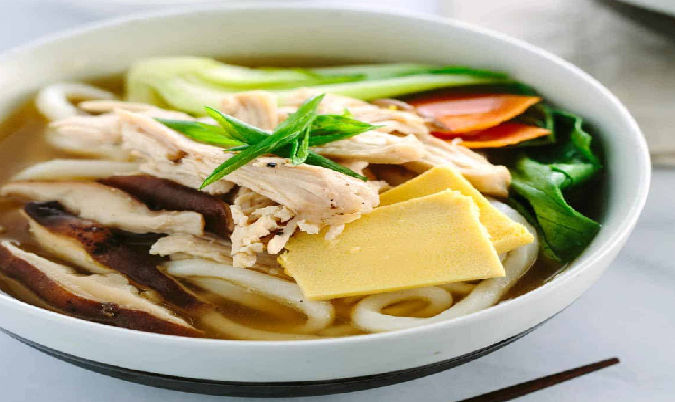 Chicken Udon Soup