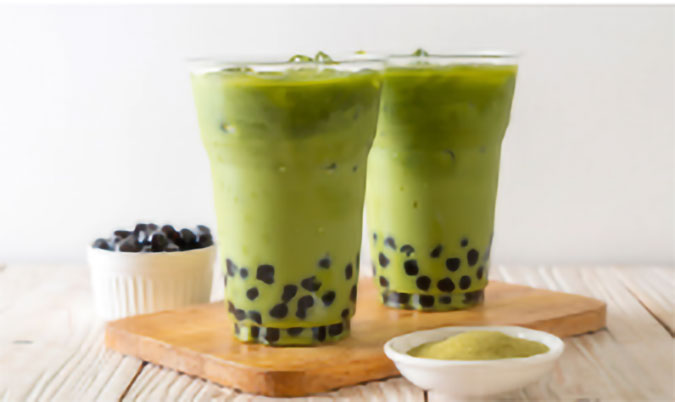 Mocha Green Milk Tea