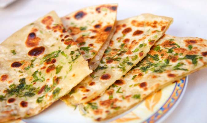 Potato naan