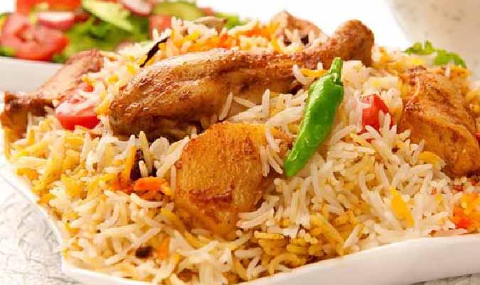 Hyderabadi Chicken Dum Biryani