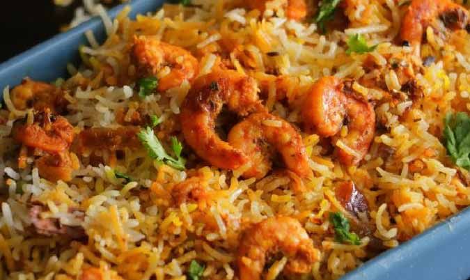 Prawn Biryani