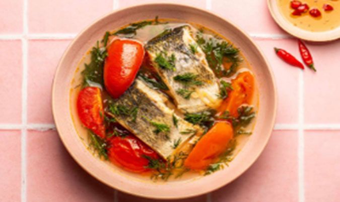 Seasonal Fish Vietnamese Soup
