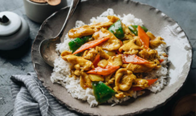 Chicken Curry Stir Fry