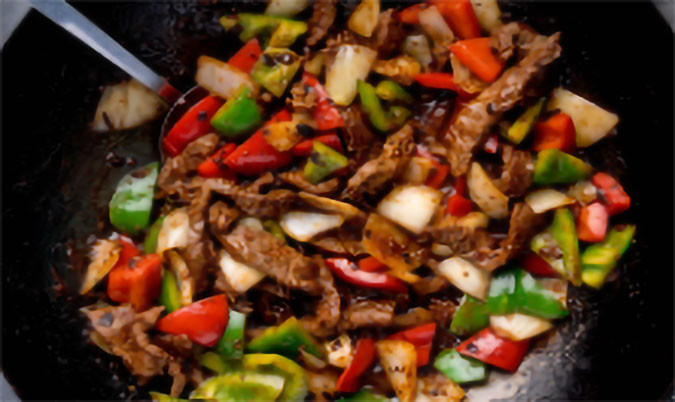 Beef Black Bean Stir Fry