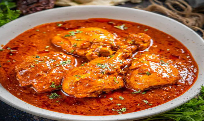 Chicken Vindaloo (hot)