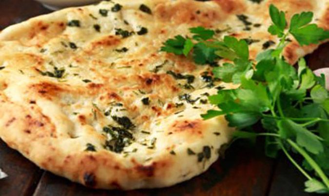 Herb & cheese naan