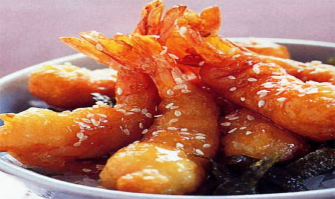 Honey King Prawns