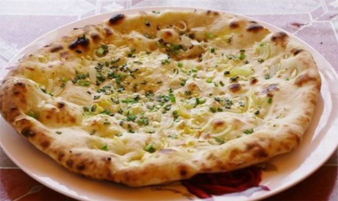 Cheese and Onion Naan
