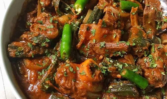 Bhindi Gosht