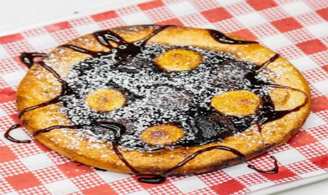 Triple Chocolate Pizza