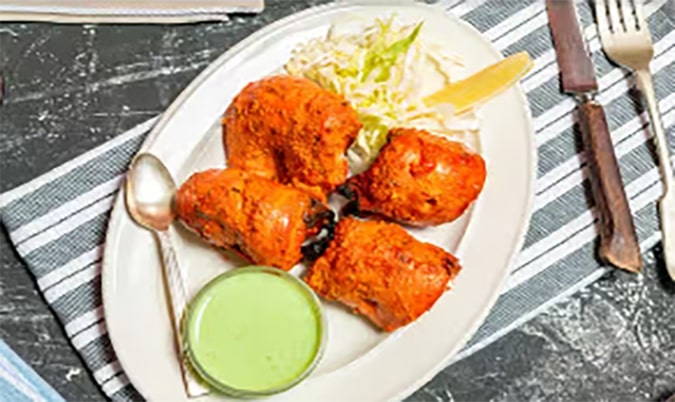 Chicken Tikka 4 pieces