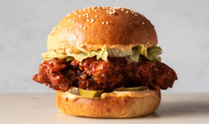 Hot Fried Chicken Sandwich