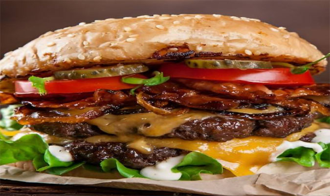 Doner (Beef and Lamb) Kebab Burger