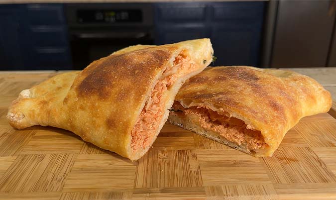 Traditional Seafood Calzone