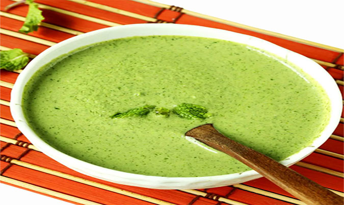 Hot Mint Chutney